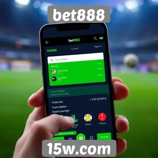 Funcionalidade de aplicativo móvel no site bet888